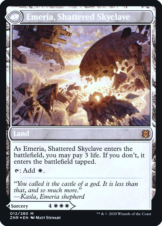 Emeria's Call // Emeria, Shattered Skyclave [Zendikar Rising Prerelease Promos] - Trinity Hobby