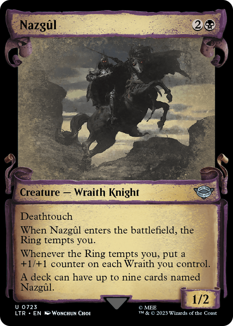 Nazgul (0723) [The Lord of the Rings: Tales of Middle-Earth Showcase Scrolls] - Trinity Hobby