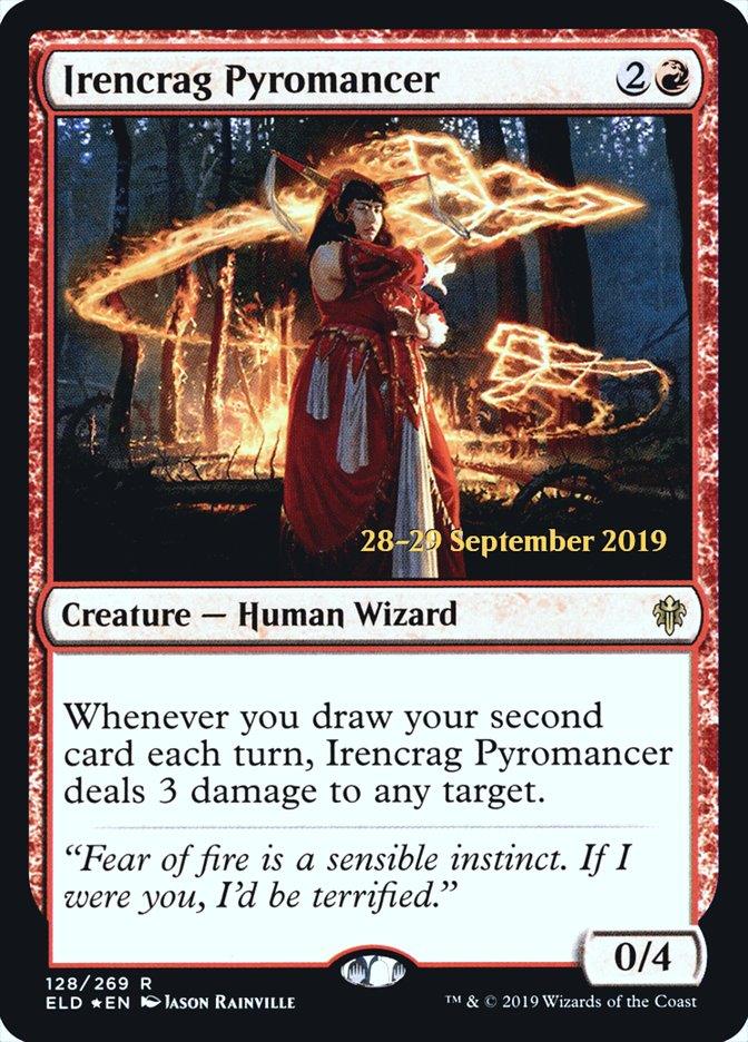 Irencrag Pyromancer [Throne of Eldraine Prerelease Promos] - Trinity Hobby