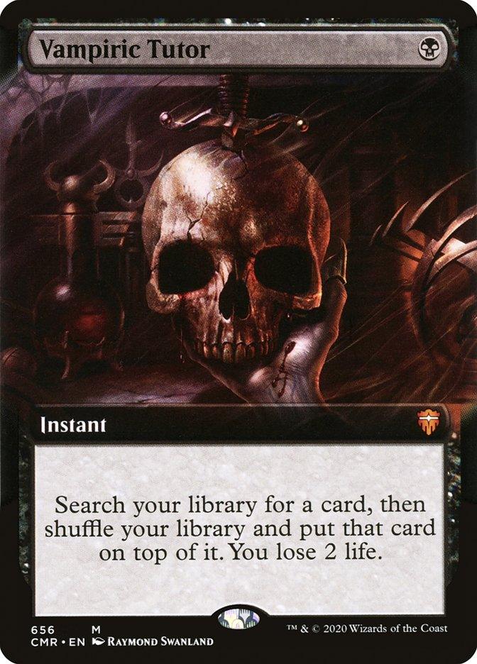 Vampiric Tutor (Extended Art) [Commander Legends] - Trinity Hobby