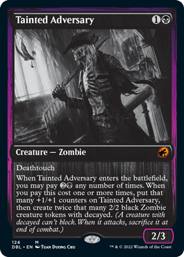 Tainted Adversary [Innistrad: Double Feature] - Trinity Hobby