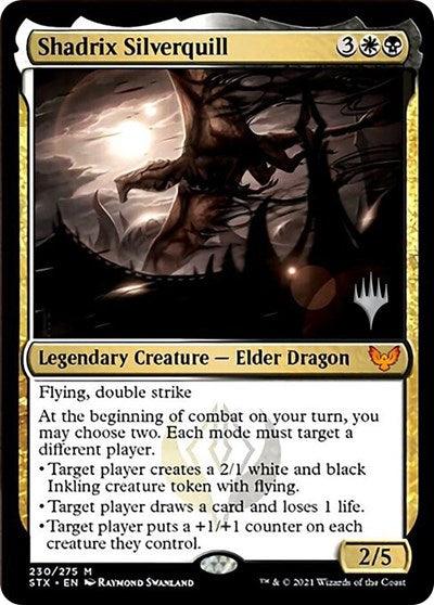 Shadrix Silverquill (Promo Pack) [Strixhaven: School of Mages Promos] - Trinity Hobby