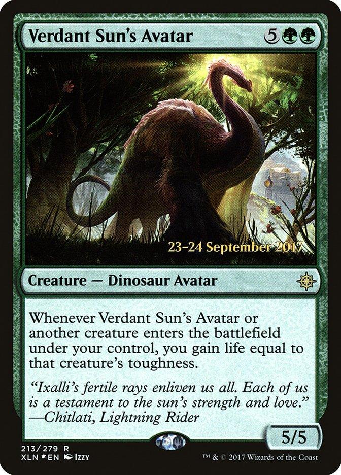 Verdant Sun's Avatar [Ixalan Prerelease Promos] - Trinity Hobby