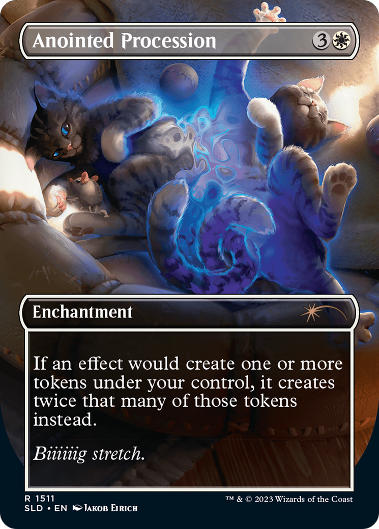 Anointed Procession // Anointed Procession [Secret Lair Commander Deck: Raining Cats and Dogs] - Trinity Hobby