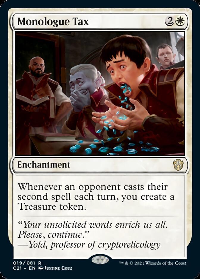 Monologue Tax [Commander 2021] - Trinity Hobby