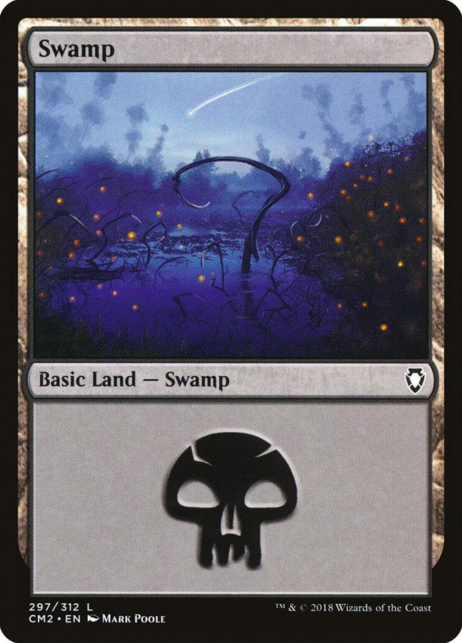 Swamp (297) [Commander Anthology Volume II] - Trinity Hobby