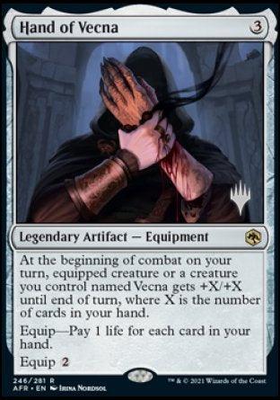 Hand of Vecna (Promo Pack) [Dungeons & Dragons: Adventures in the Forgotten Realms Promos] - Trinity Hobby
