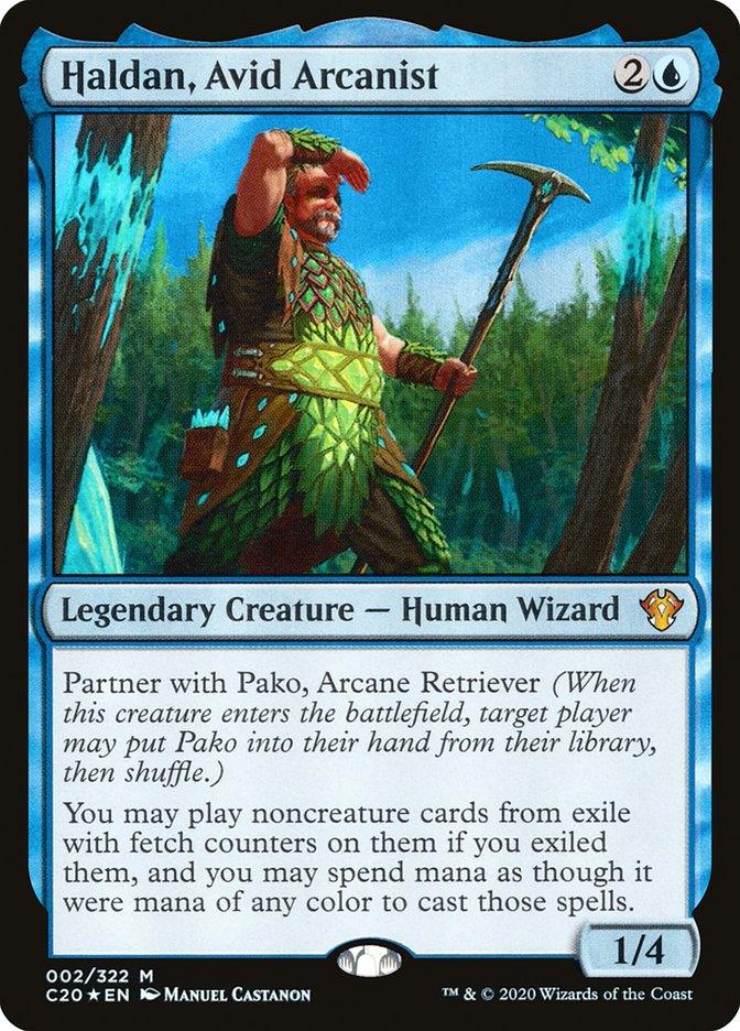 Haldan, Avid Arcanist [Commander 2020] - Trinity Hobby