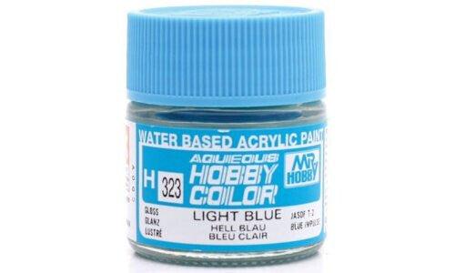 AQUEOUS HOBBY COLOR - H323 LIGHT BLUE [BLUE IMPULSE] - Trinity Hobby
