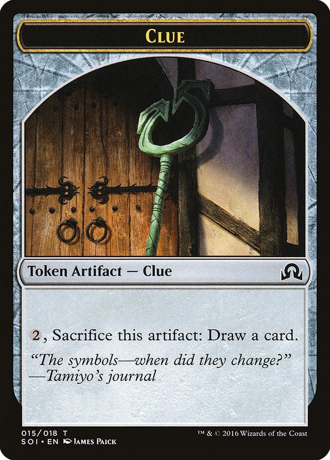 Clue Token (015/018) [Shadows over Innistrad Tokens] - Trinity Hobby