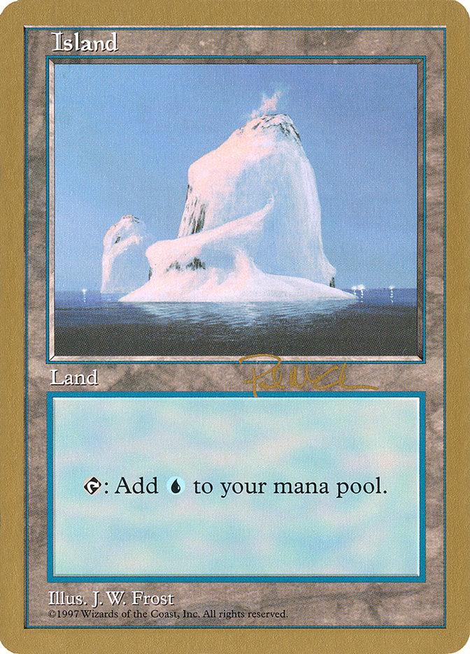 Island (pm437) (Paul McCabe) [World Championship Decks 1997] - Trinity Hobby