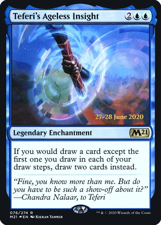 Teferi's Ageless Insight [Core Set 2021 Prerelease Promos] - Trinity Hobby