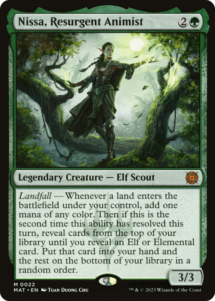 Nissa, Resurgent Animist [March of the Machine: The Aftermath] - Trinity Hobby