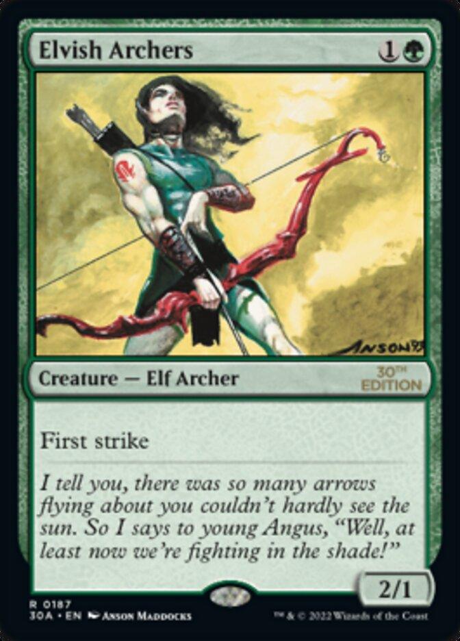 Elvish Archers [30th Anniversary Edition] - Trinity Hobby