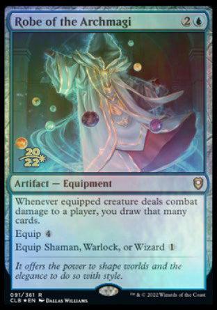 Robe of the Archmagi [Commander Legends: Battle for Baldur's Gate Prerelease Promos] - Trinity Hobby