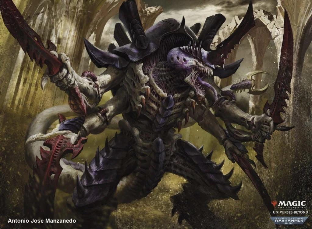 Magic: The Gathering: Warhammer 40k Tyranid Playmat - Trinity Hobby