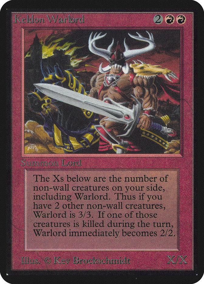 Keldon Warlord [Alpha Edition] - Trinity Hobby