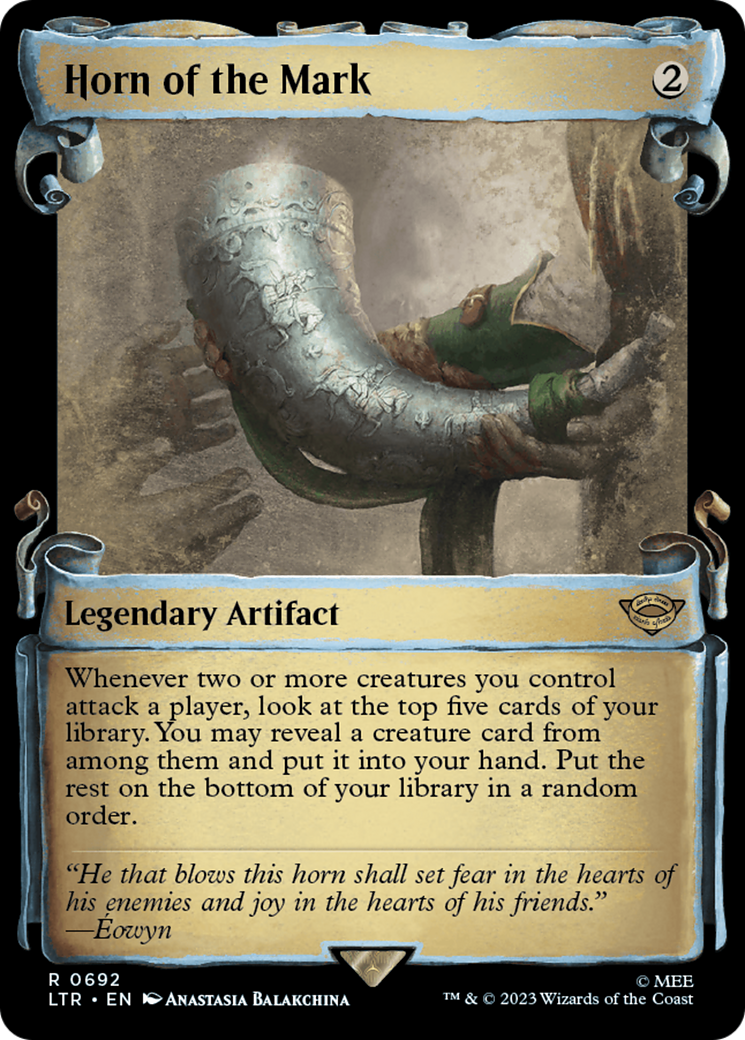 Horn of the Mark [The Lord of the Rings: Tales of Middle-Earth Showcase Scrolls] - Trinity Hobby