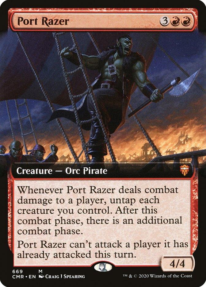 Port Razer (Extended Art) [Commander Legends] - Trinity Hobby