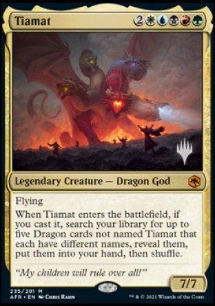 Tiamat (Promo Pack) [Dungeons & Dragons: Adventures in the Forgotten Realms Promos] - Trinity Hobby