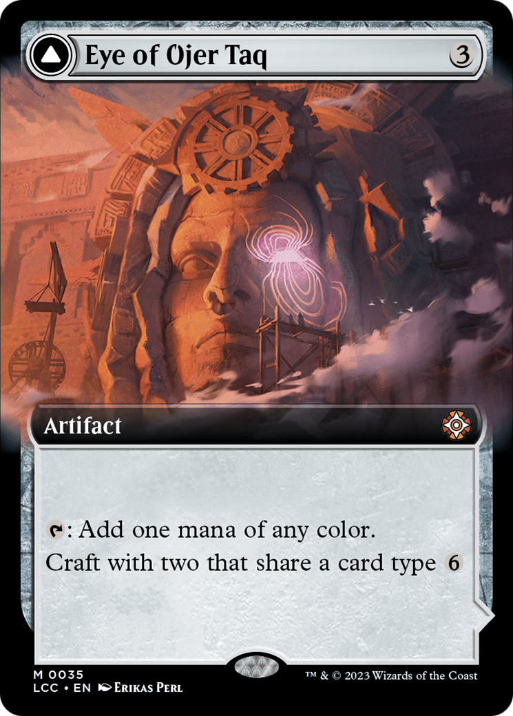 Eye of Ojer Taq // Apex Observatory (Extended Art) [The Lost Caverns of Ixalan Commander] - Trinity Hobby