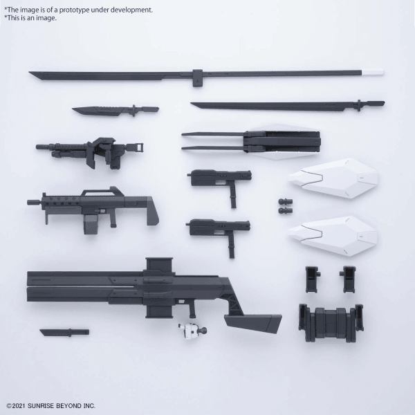 [Sale] HG 1/72 AMAIM Warrior at the Borderline Weapon Set - Trinity Hobby
