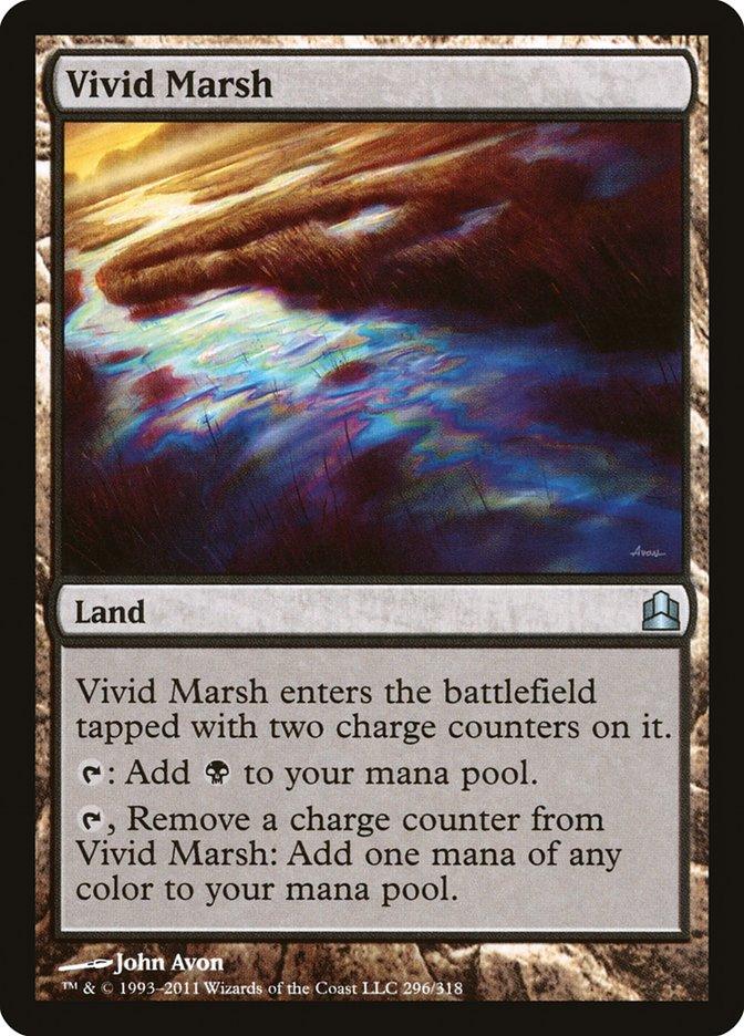 Vivid Marsh [Commander 2011] - Trinity Hobby