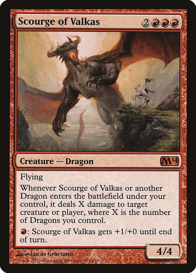 Scourge of Valkas [Magic 2014] - Trinity Hobby