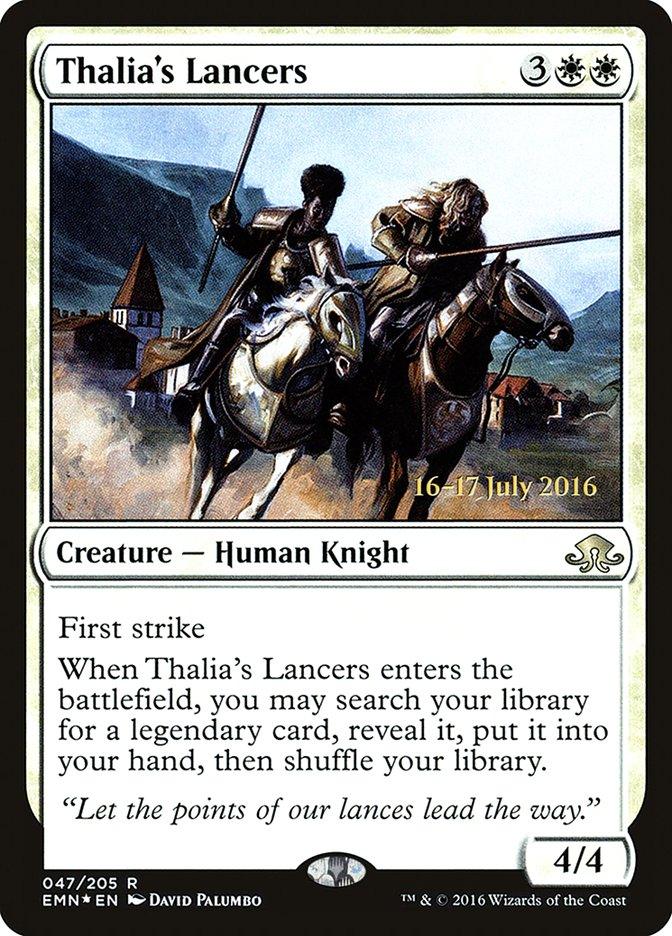 Thalia's Lancers [Eldritch Moon Prerelease Promos] - Trinity Hobby