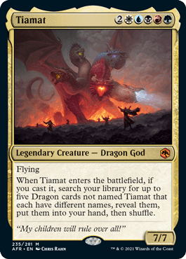 Tiamat [Dungeons & Dragons: Adventures in the Forgotten Realms] - Trinity Hobby