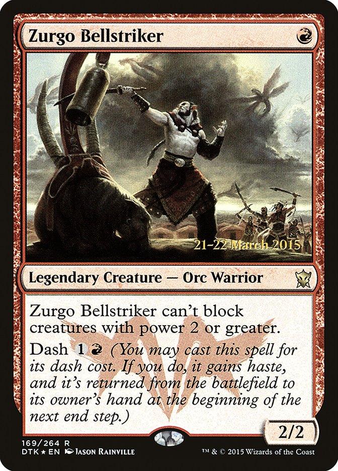 Zurgo Bellstriker [Dragons of Tarkir Prerelease Promos] - Trinity Hobby