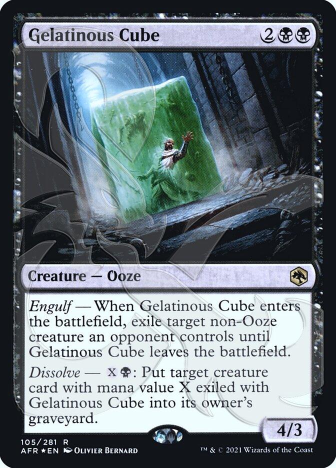 Gelatinous Cube (Ampersand Promo) [Dungeons & Dragons: Adventures in the Forgotten Realms Promos] - Trinity Hobby