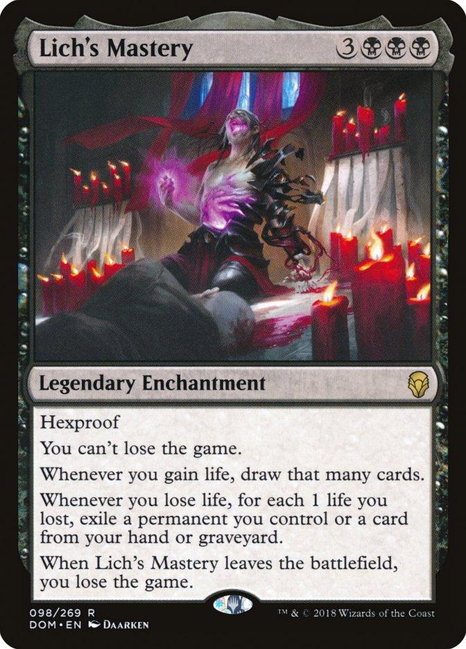 Lich's Mastery [Dominaria] - Trinity Hobby