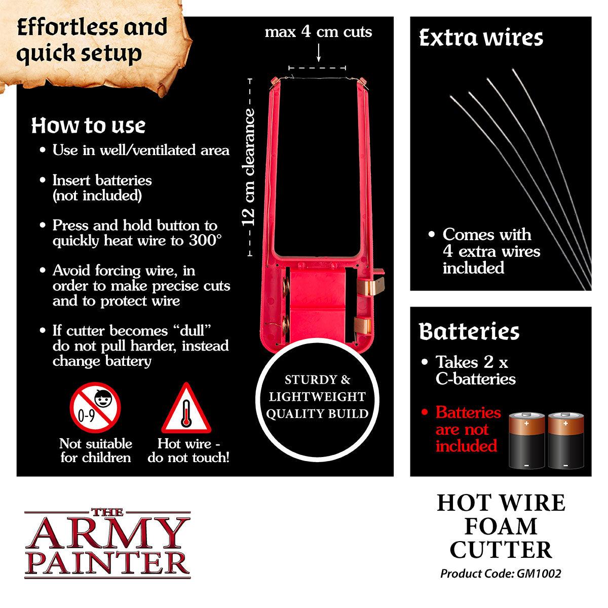 GAMEMASTER Hot Wire Foam Cutter, GM1002 - Trinity Hobby
