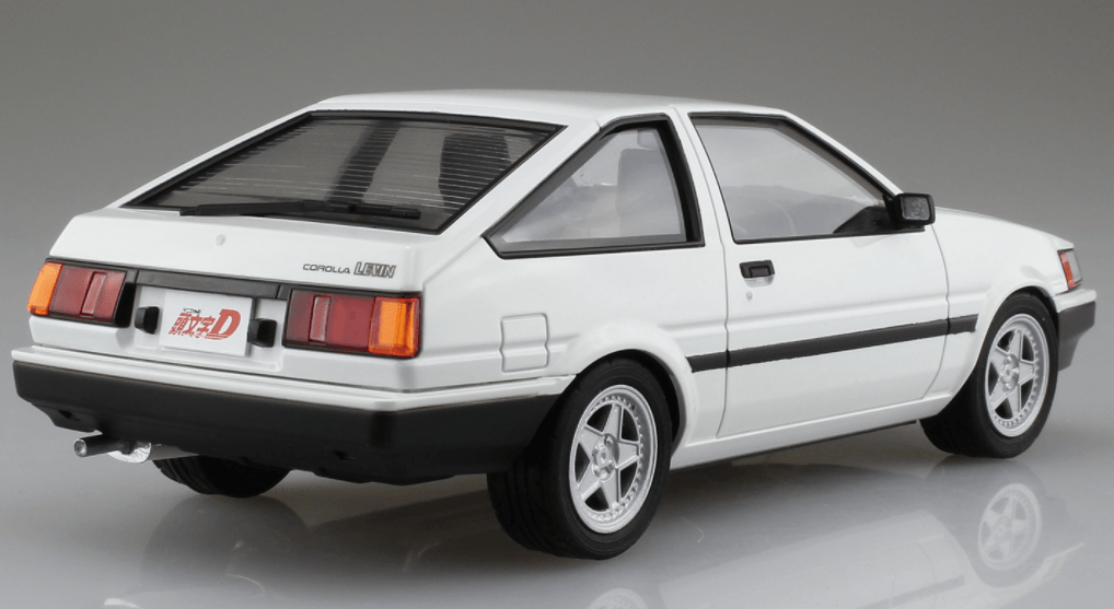 Aoshima 1/24 Initial D Takeuchi Itsuki Toyota Ae85 Levin - Trinity Hobby
