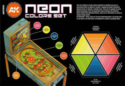 AK Interactive 3G Neon Colors Set - Trinity Hobby