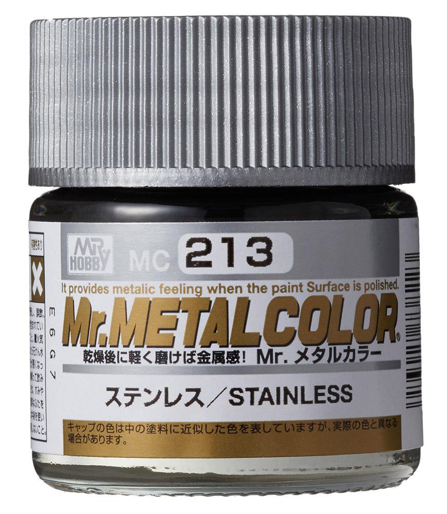 Mr Hobby: Mr Color Metal Color - Stainless - Trinity Hobby