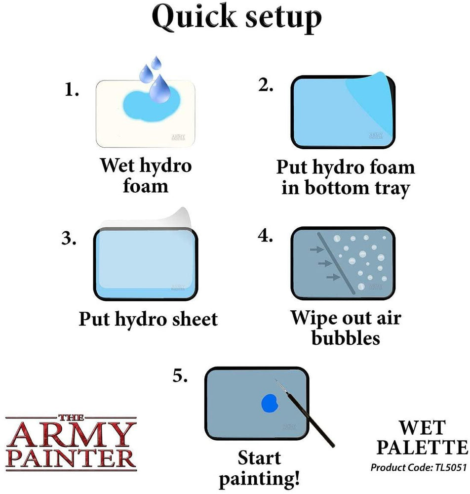 Army Painter: Army Painter Wet Palette - Trinity Hobby