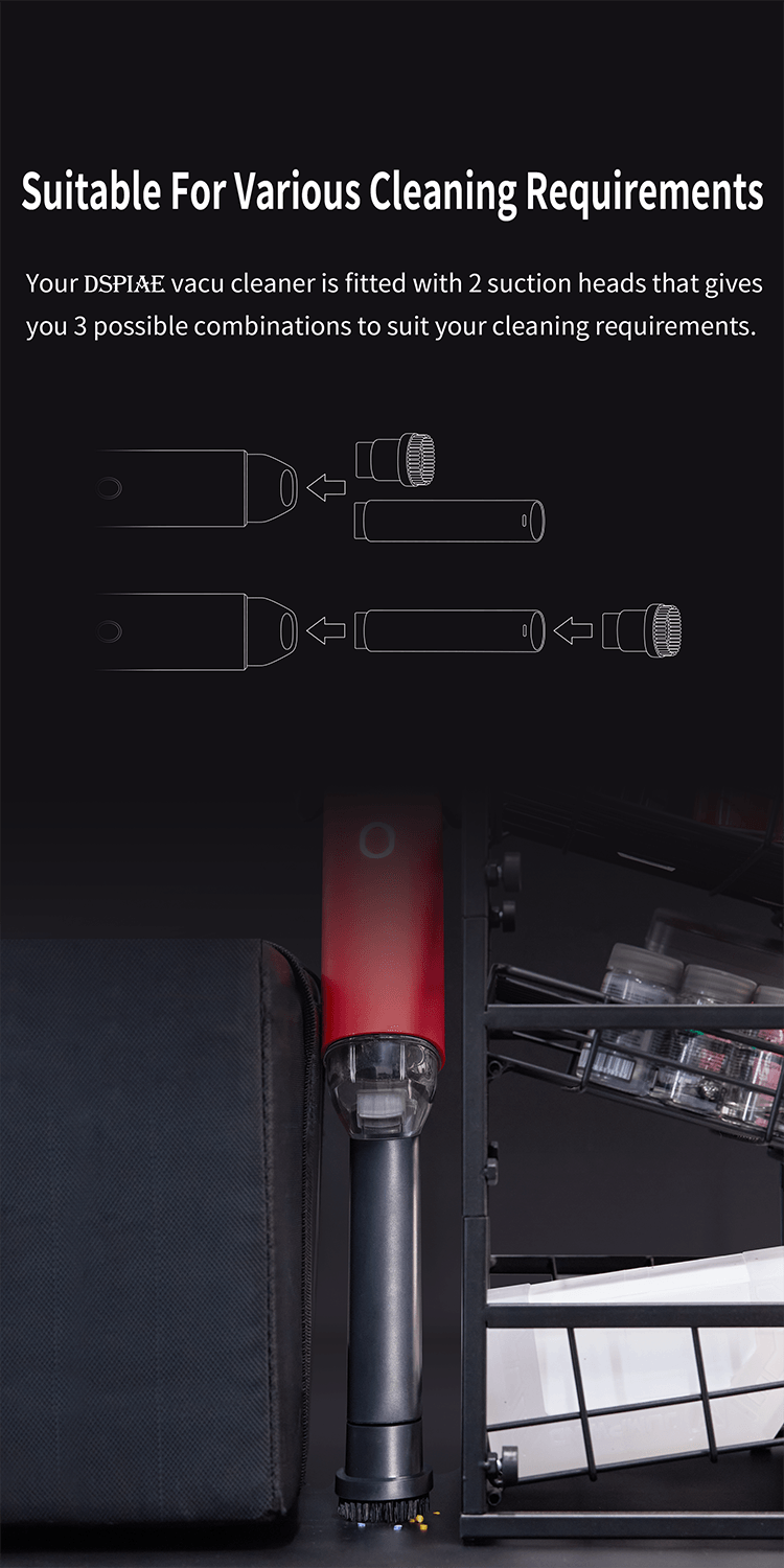 DSPIAE Portable Handheld Vacuum Cleaner - Trinity Hobby
