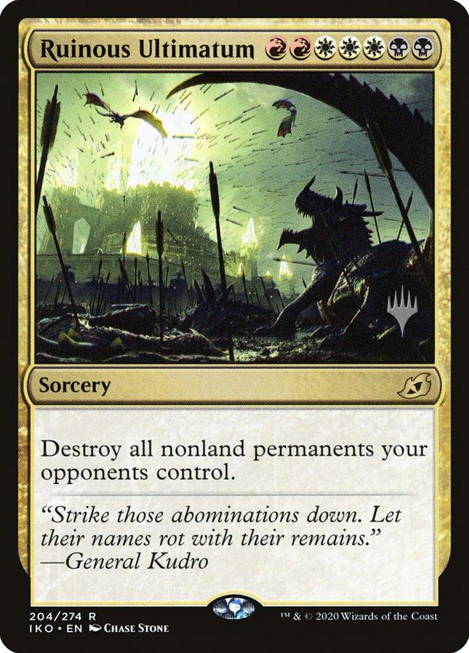 Ruinous Ultimatum (Promo Pack) [Ikoria: Lair of Behemoths Promos] - Trinity Hobby