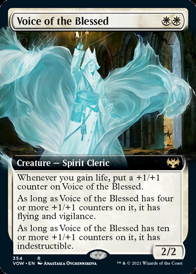 Voice of the Blessed (Extended Art) [Innistrad: Crimson Vow] - Trinity Hobby
