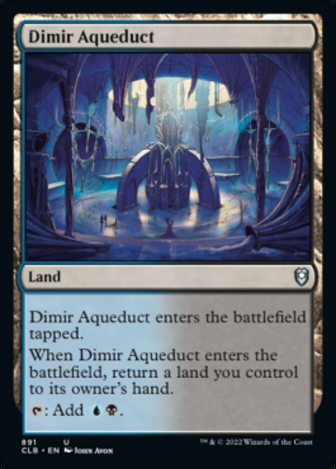 Dimir Aqueduct [Commander Legends: Battle for Baldur's Gate] - Trinity Hobby