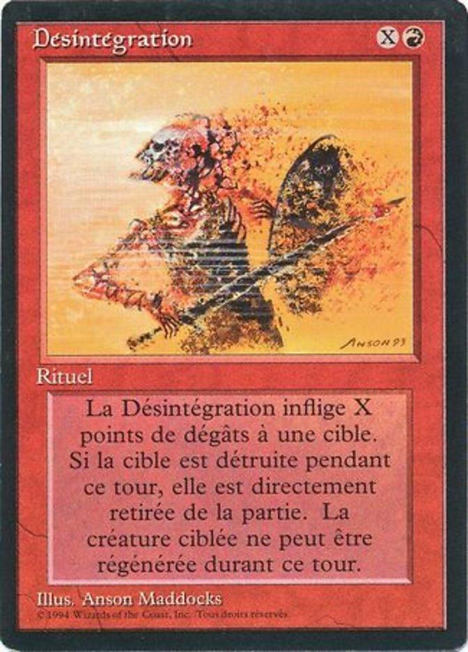 Disintegrate [Foreign Black Border] - Trinity Hobby