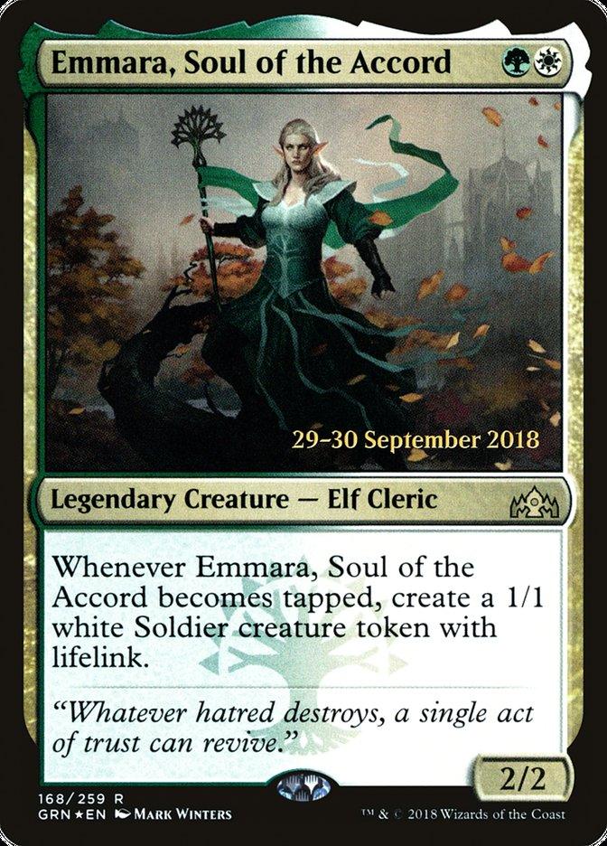 Emmara, Soul of the Accord [Guilds of Ravnica Prerelease Promos] - Trinity Hobby