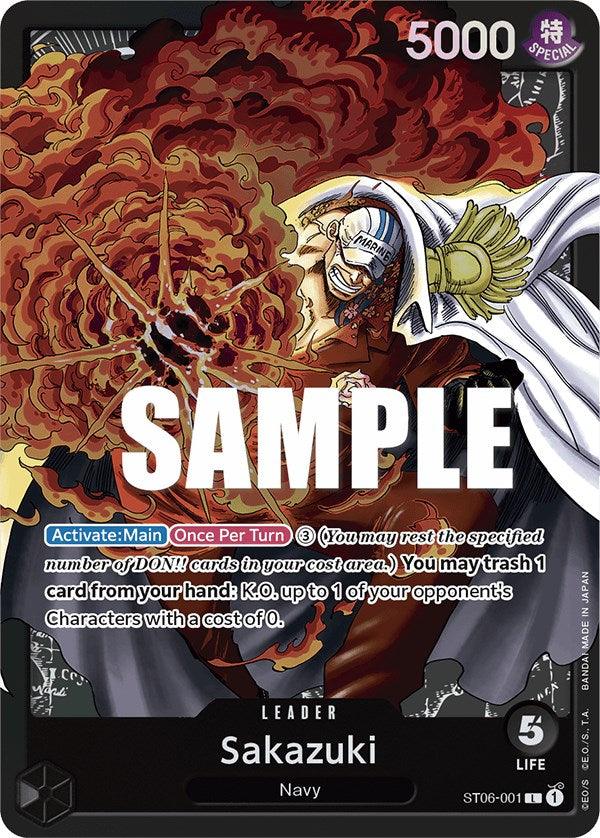 Sakazuki [Starter Deck: Absolute Justice] - Trinity Hobby