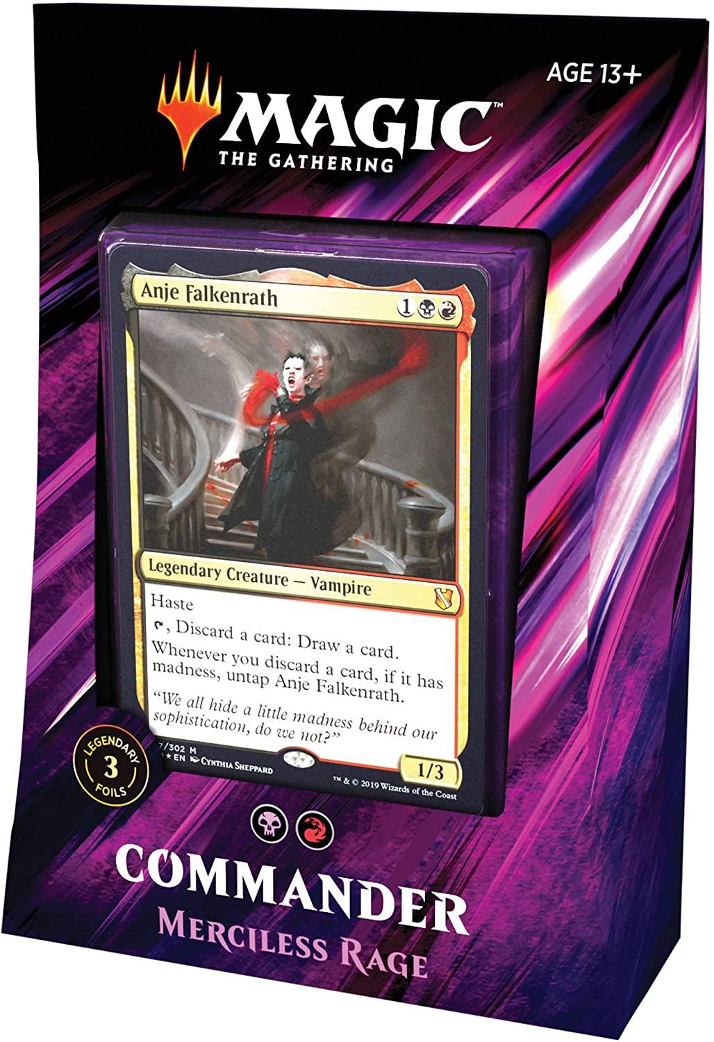 Commander 2019 - Commander Deck (Merciless Rage) - Trinity Hobby