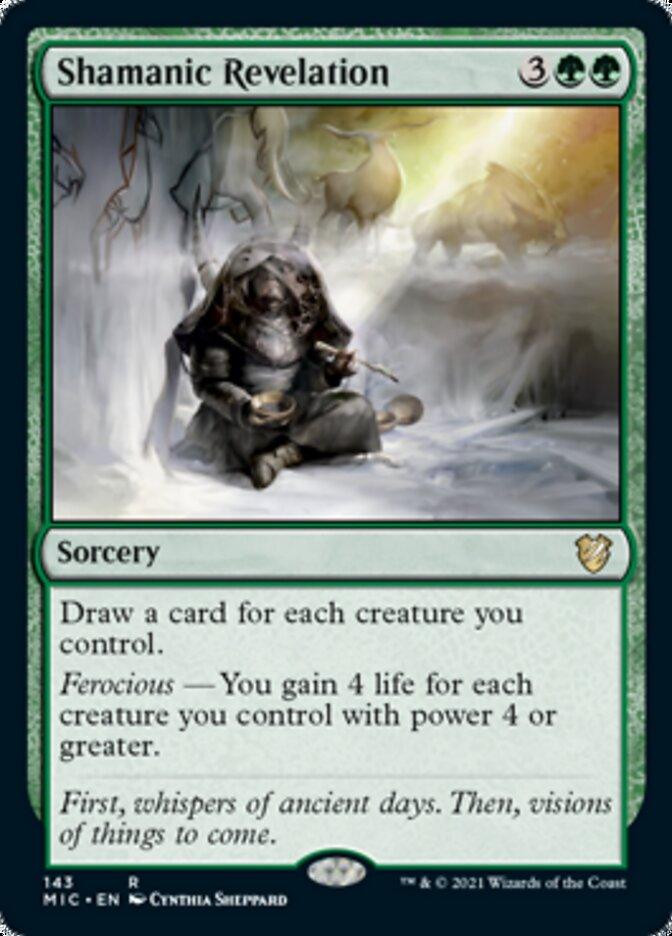Shamanic Revelation [Innistrad: Midnight Hunt Commander] - Trinity Hobby
