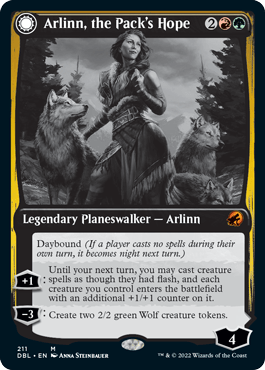 Arlinn, the Pack's Hope // Arlinn, the Moon's Fury [Innistrad: Double Feature] - Trinity Hobby