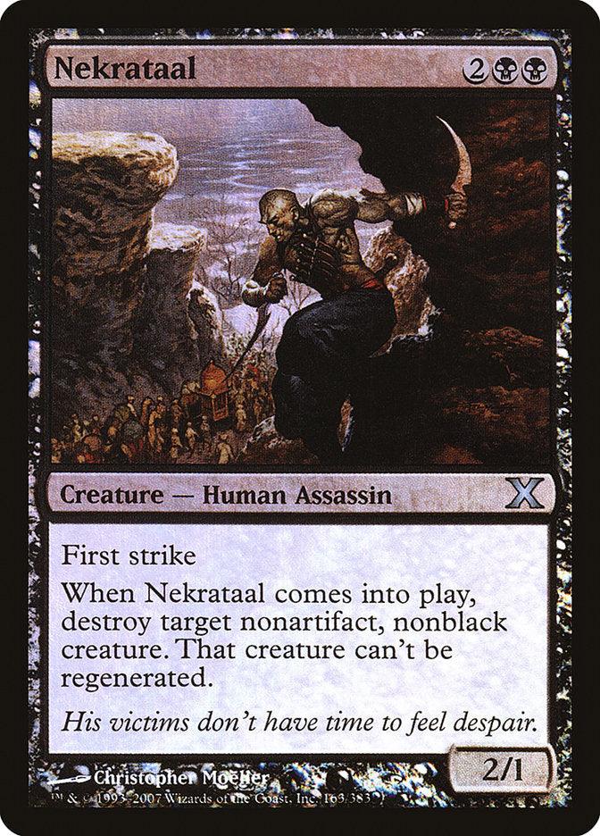 Nekrataal (Premium Foil) [Tenth Edition] - Trinity Hobby