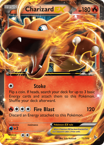 Charizard EX (11/106) [XY: Flashfire] - Trinity Hobby